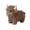 Brown, variant on Highland Cow Outdoor Garden Statues,4.3×2.9×3.1in Resin Simulation Cattle Figurines Sculptures Garden Yard Decorations Lawn Ornaments Outside Patio Art Yard Decorations for Garden Decor Gift