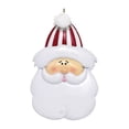 thumbnail image 5 of Ornaments by Elves Personalized Santa Claus in Striped Hat Christmas Ornament 2024 for Xmas Tree, 5 of 9