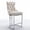 Beige, variant on MIKIBAMA Counter Height Modern Velvet Barstools, Light Blue (Set of 2)