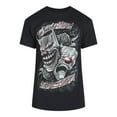 thumbnail image 2 of Humor Men's and Big Men's Smile Now Cry Later Masks Graphic Tee with Short Sleeves, Sizes S-3XL, 2 of 5