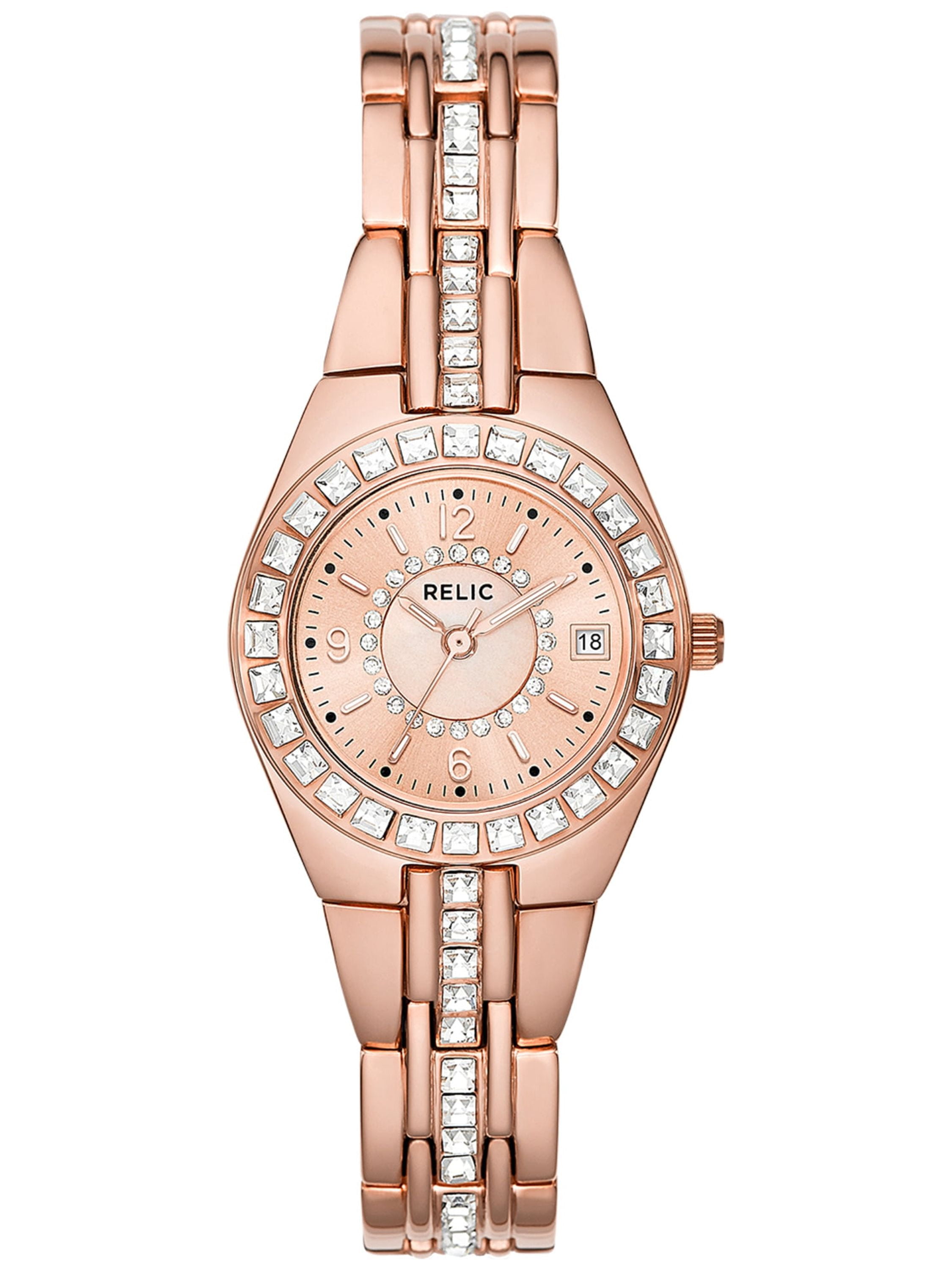 Fossil Women s Jesse Rose Gold Dial Watch ES3020 Walmart