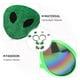 thumbnail image 4 of KAKOWELY Juego de 2 diademas y gafas de extraterrestre con antena brillante y divertidas gafas de extraterrestre para fiesta temática espacial, accesorios de disfraz de Halloween y cosplay., 4 of 4