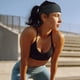 thumbnail image 2 of Dnzceghtig Diadema para el sudor de entrenamiento para hombres y mujeres, diadema deportiva, accesorio para la cabeza para correr, entrenamiento cruzado, yoga y casco de bicicleta, 2 of 5