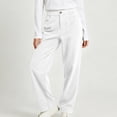 thumbnail image 5 of BUIGTTKLOP Corduroy Pants for Women Fall Winter High Waisted Lounge Pants Straight Wide Leg Loose Fit Trousers, 5 of 7