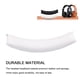 thumbnail image 5 of Matsuzay Protector de diadema para auriculares gruesos, almohadilla protectora transpirable blanca y negra, piezas de repuesto para auriculares Studio 1,0 Relojes inteligentes Blanco, 5 of 6