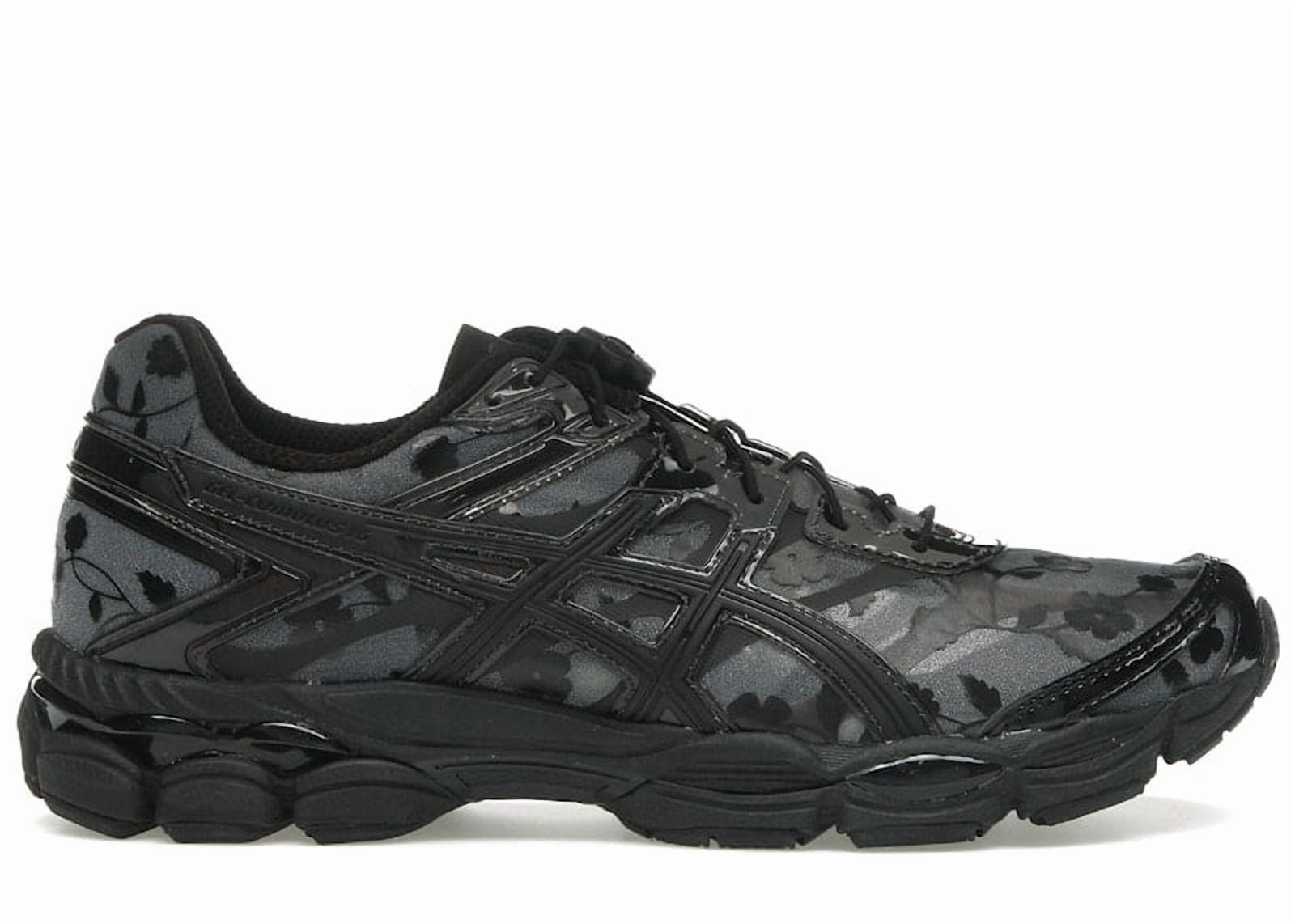 ASICS Men's Gel-1130 Black Graphite Grey Running Shoes, from