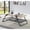 Oak, variant on Synthetic Wood Material - Water Pipe Metal Frame - Home Living Area - Functional Vintage Coffee Table