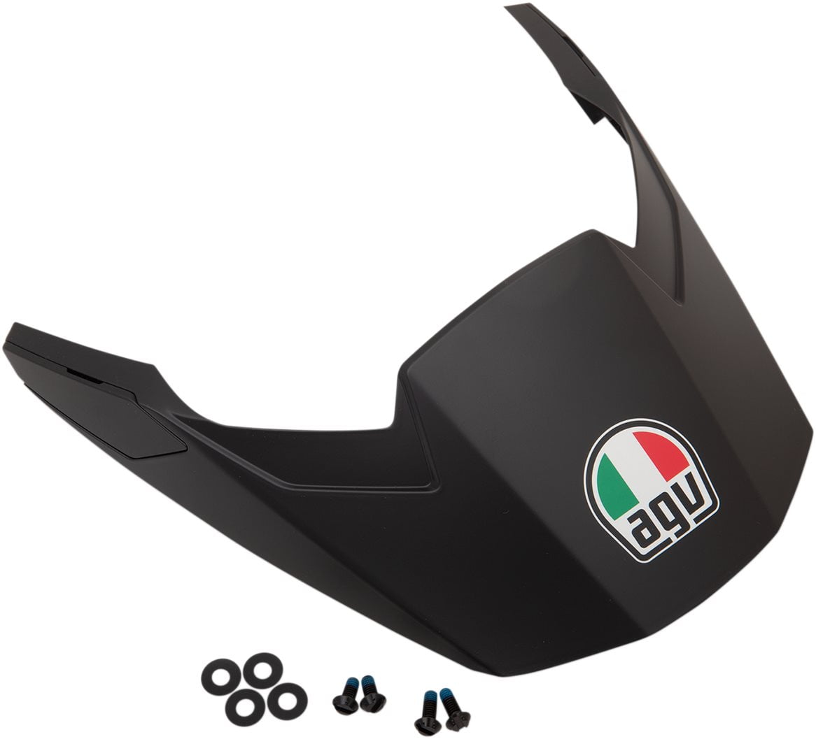 AGV AX9 Helmet Replacement Peak/Visor Matte Black