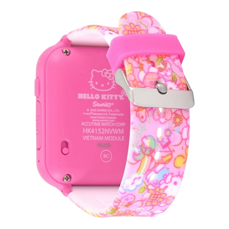 San Rio Hello Kitty Unisex Child Smart Watch with Silicone Strap
