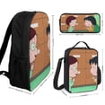 thumbnail image 2 of Chibi Maruko-chan Backpack Knowledge Keeper Bookbag with Archive Lunch System, 2 of 5