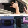 thumbnail image 4 of Rolling Luggage Boarding Luggage Lightweight 18" Black, 4 of 6