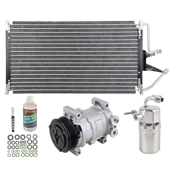 For Chevy Silverado 1500 A/C Kit w/ AC Compressor Condenser & Drier - BuyAutoParts
