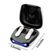 thumbnail image 3 of Auriculares inalámbricos Bluetooth con control táctil y diseño de coche deportivo, intraauriculares IPX5 con LED., 3 of 9