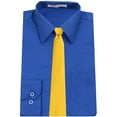 thumbnail image 2 of Solid Color Boy's Regular Necktie Tie- Many Colors Available, 2 of 3