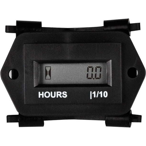 Runleader Digital LCD Hour Meter, AC 86V To 230V, Total Hours Resettable