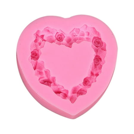 

Valentine s Day Love Wreath Silicone Mold Fondant Cake Chocolate
