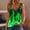 Green, variant on Womens Tops Plus Size Purple Flame Sleeveless V-Neck Tank Tops Tank Tops Women L