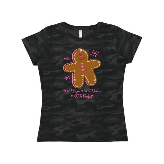 Inktastic Sugar & Spice Gingerbread Women's T-Shirt
