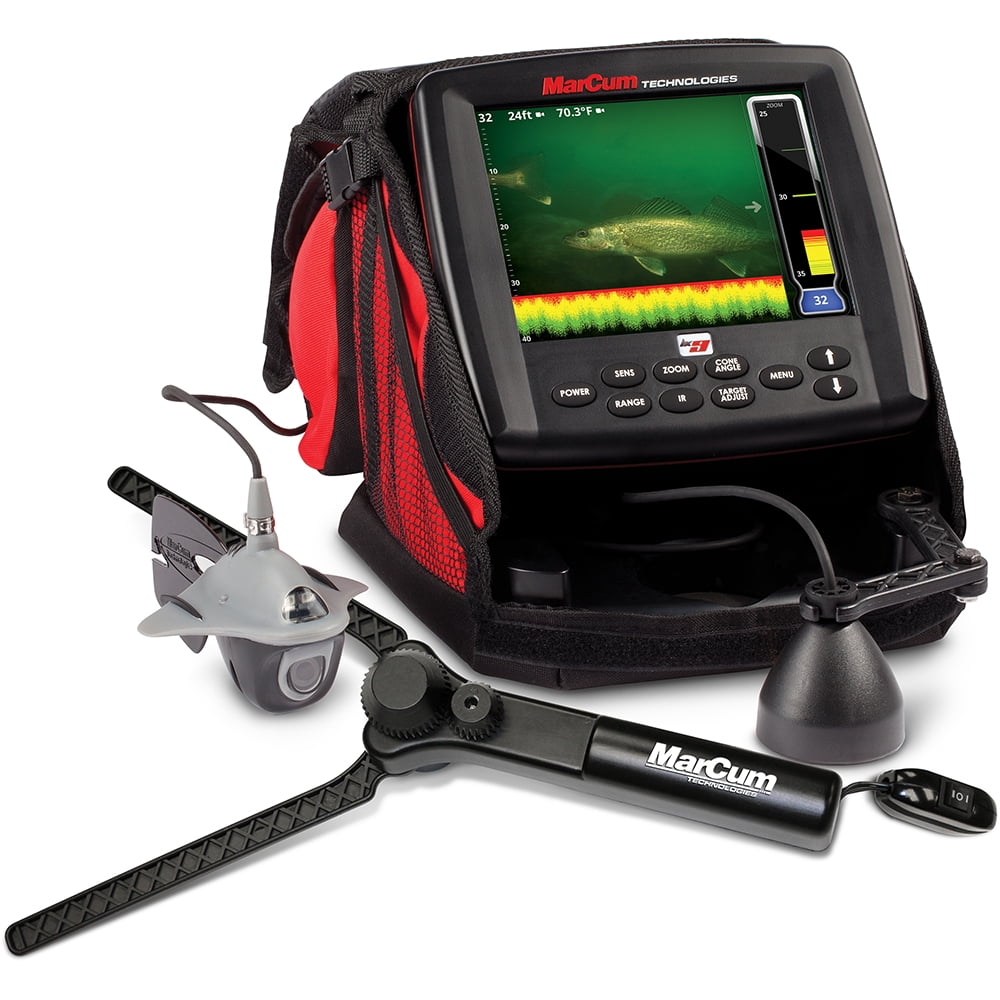 MARCUM LX9 DIGITAL SONAR/CAMERA SYSTEM 8" LCD
