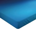 thumbnail image 2 of Ambesonne Navy Fitted Sheet 2 Pcs Set, Blue Ombre Ocean Inspired, Twin XL, Dark Blue, 2 of 3