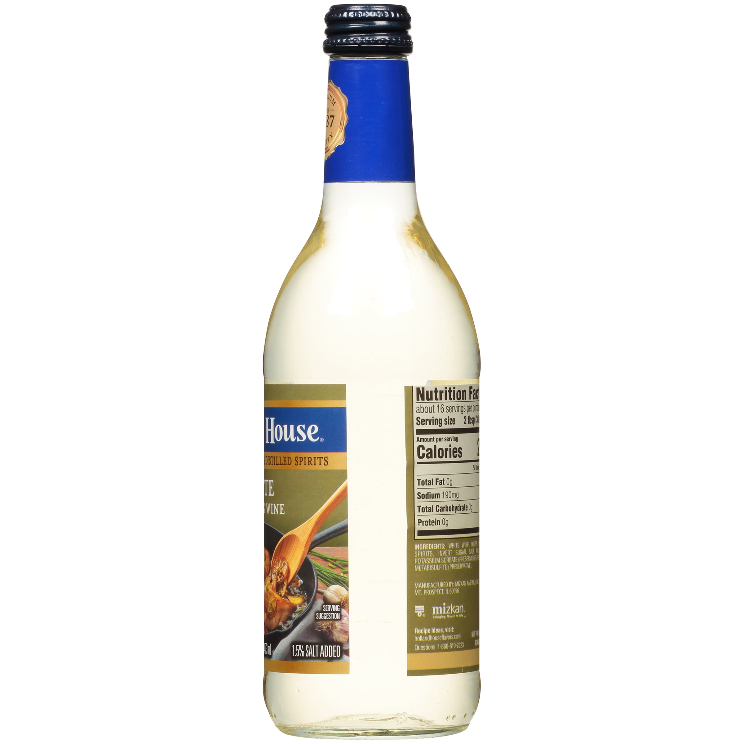 Holland House White Cooking Wine 16 Oz Walmart Com