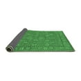 thumbnail image 2 of Ahgly Company Indoor Rectangle Oriental Emerald Green Industrial Area Rugs, 2' x 4', 2 of 4
