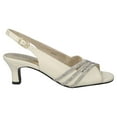 thumbnail image 2 of Easy Street Teton Women's Dress Heel Sandals Color: Beige Size: 9.5, 2 of 4