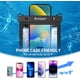 thumbnail image 3 of [Up to 10"] Large Waterproof Phone Pouch Bag - 2 Pack Waterproof Phone Case for iPhone 16 15 14 Pro Max Galaxy S24 S23 Ultra, IPX8 Cellphone Water Protector Pouch Beach Essentials Travel Mus, 3 of 5