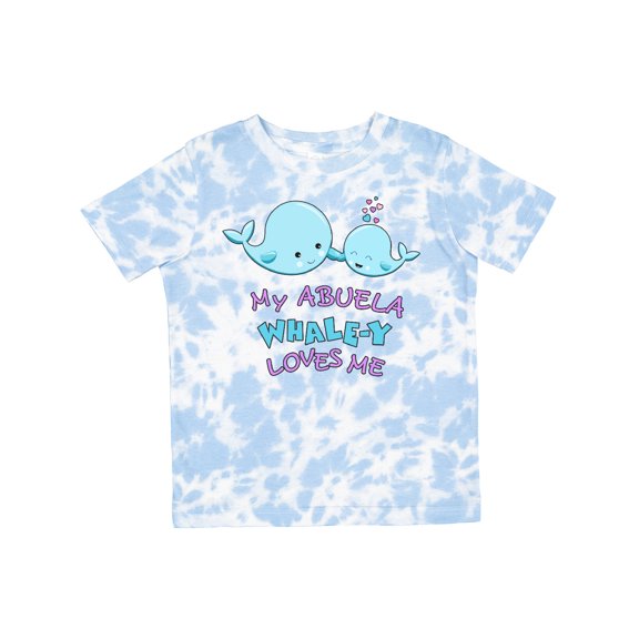 Inktastic My Abuela Whale-y Loves Me Boys or Girls Toddler T-Shirt