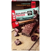 Clif Bar Builders Bar 2.4oz Bars 9 Chocolate Mint 9 Chocolate Peanut Butter