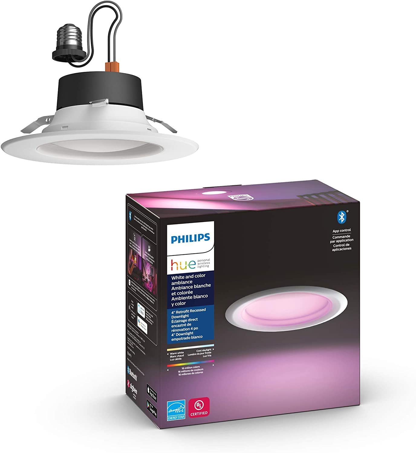 PHILIPS Hue 4” Retrofit Downlight 3個セット e1c53436-0343-4ff9-81fb-