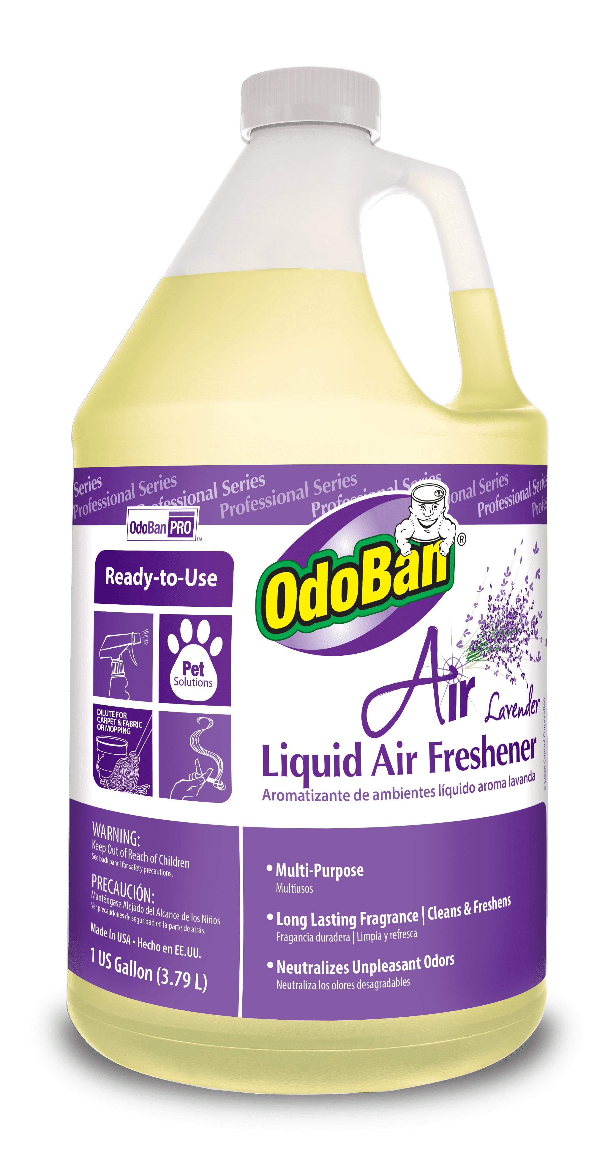 OdoBan Professional Series ReadytoUse Air Lavender Liquid Air