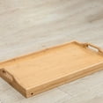 thumbnail image 6 of YUYUETIME Foldable Bamboo Desk Rectangular Eating Trays for Bedroom 1Set 20.04X12.18X10.61in, 6 of 8