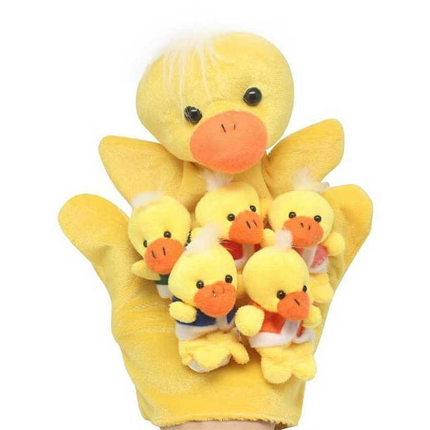 Cute Five Little Ducks Animals Hand Finger Puppets Story Telling Nursery Fairy Tale Kids Birthday Christmas Gift Walmart Com Walmart Com