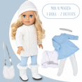 thumbnail image 2 of Tienda de regalos Fashion Doll de 18 pulgadas con ropa y acceso., 2 of 8