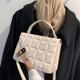thumbnail image 2 of Bolsa de hombro geométrico de cuero vintage para mujer Mini cruzados (blanco) Likrtyny Para Estrenar, 2 of 9