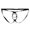 Black, variant on Lingerie for Women Men's Solid Color Underwear Pearl Ring Hollow Design Thong for Underwear Category White One Size