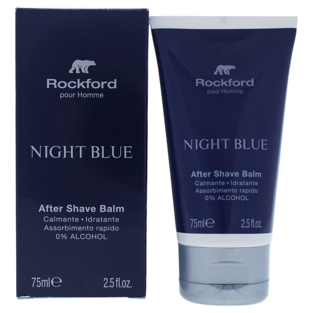 Bálsamo para después del afeitado Rockford Rockford Night Blue Aftershave Balm Bálsamo para después del afeitado Caballero 2.5oz