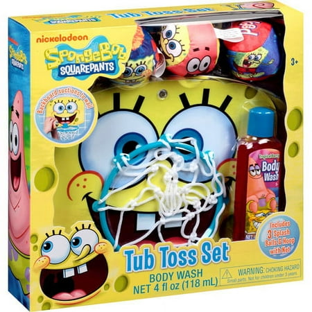 Spongebob Tub Toss Set
