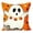 01_GhostPumpkinDigital_18x18in, variant on Halloween Pillow Covers Ghost Pumpkin Digital Print Spooky Throw Pillow Cases Decorative Cushion Covers Soft Home Decor for Sofa by OVFUIZ