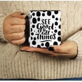thumbnail image 5 of Inkdotpot See Good In All Things 11 Oz Ceramic Coffee Mug Inspirational Quotes Employee Boss Coworkers Birthday GIft-Black, 5 of 6