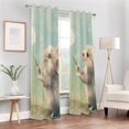 thumbnail image 6 of Cute Mouse Dandelion Blackout Curtain Panels Drapes Privacy Assured with Light Filtering Curtains for Living room Bedroom Bathroom Window, 6 of 6