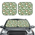 thumbnail image 2 of Zufioo funny cute farm animals Print Folding Car Windshield Sun Visor, Anti-ultraviolet Sun Visor, Suitable for Trucks, Vans Car Accessories-Small, 2 of 6