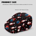 thumbnail image 4 of CHAQLIN Flaming Bowling Newsboy Hat, Polyester Adjustable Forward Flat Cap for Men Women, Windproof for Driving Hunting and Daily Wear, 4 of 4