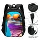 thumbnail image 3 of Fotbe Lizard With Sunglasses Colorful Mochila con Estampado y Puerto USB para Hombre y Mujer, Mochila Antirrobo, Mochila de Viaje, Mochila Escolar, Mochila Universitaria, 3 of 7