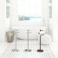 thumbnail image 3 of Gatco 1435SN Free Standing Toilet Paper Holder 23.68", Satin Nickel, 3 of 6