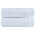 thumbnail image 2 of Ozan Premium Home  100% Genuine Turkish Cotton Horizon Hand Towel(Set of 2) White, 2 of 5