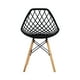 thumbnail image 3 of Set de 2 Sillas Eames Comedor Vento Plastico Negro Mundo In Hogar, 3 of 9