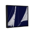 thumbnail image 3 of Stupell Marine Mast Sails Watercraft Boat Landscape Photography Black Floater Framed Art Print Wall Art, 3 of 6