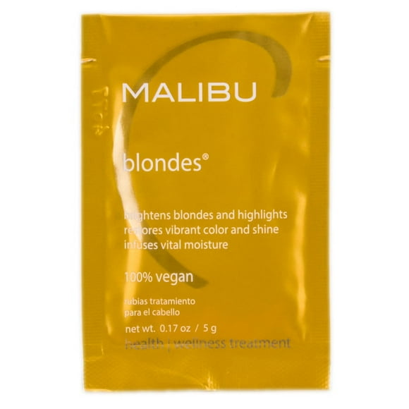 Tratamiento capilar Malibu C Blondes Health Wellness 50 ml x 12